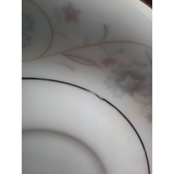 Teacup Saucer Sets English Garden Fine China 1221 Japan Discontinued Set of 2 - Picture 8 of 15